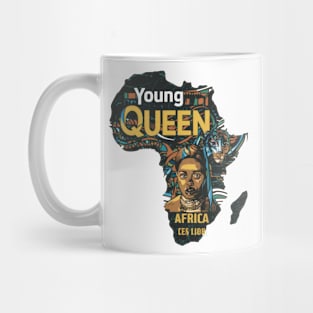 Young Queen Africa Mug